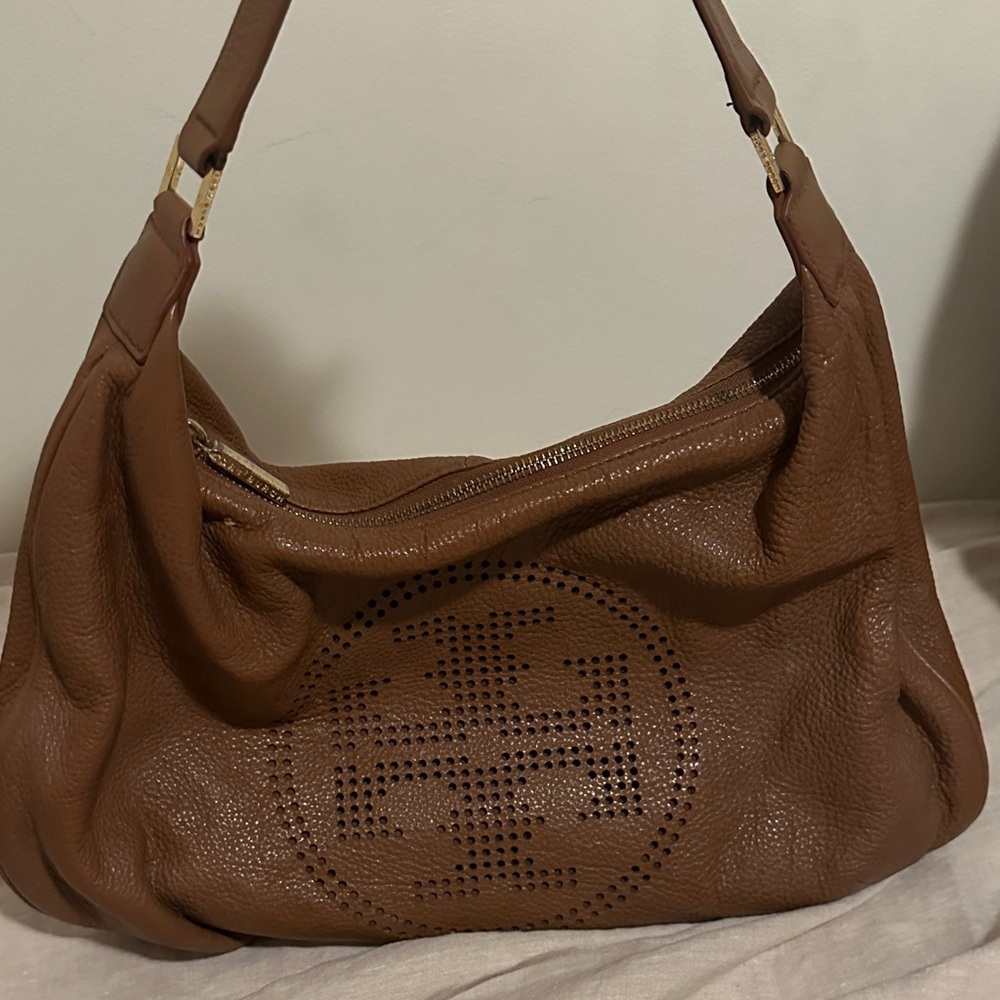 Tory Burch 2000’s Brown Leather Hobo Bag